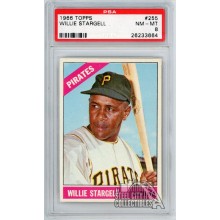 Willie Stargell 1966 Topps Card #255 PSA 8 NM-MT
