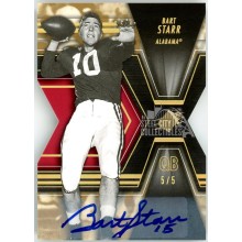 Bart Starr 2014 Upper Deck SPX Autograph Card #32 5/5