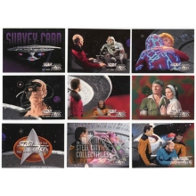 1996 Skybox Star Trek The Next Generation Season Four 108 Card Complete Set
