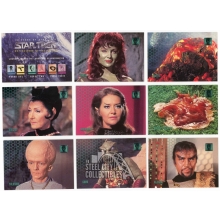 1996 Skybox Star Trek Reflection Of The Future Phase Two 100 Card Complete Set