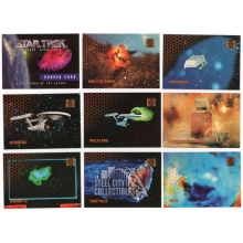 1996 Skybox Star Trek 30 Years Phase Three 100 Card Complete Set