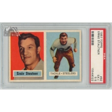 Ernie Stautner 1957 Topps Football Card #92 PSA 5.5 EX+