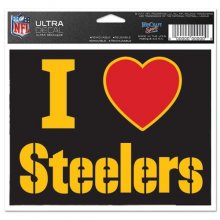 Pittsburgh Steelers I Heart Steelers Ultra Decal