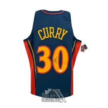 Stephen Curry Autographed Golden State Mitchell & Ness Basketball Jersey - JSA (XL)
