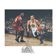 Stephen Curry Autographed Golden State Warriors 11x14 Basketball Photo - PSA/DNA (AE30283)