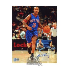Stephon Marbury Autographed New York Knicks 8x10 Basketball Photo - BAS