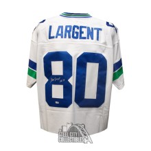 steve largent autographed jersey