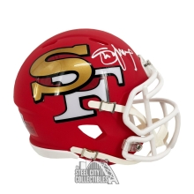 Steve Young Autographed San Francisco 49ers AMP Mini Football Helmet - BAS