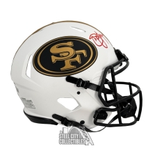 Steve Young Autographed San Francisco 49ers Lunar Eclipse Authentic Full Size Football Helmet - BAS