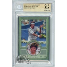 Michael Stich 2020 Topps Transcendent Tennis HOF Card #23 /50 BGS 9.5 Gem Mint