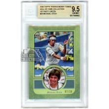Michael Stich 2020 Topps Transcendent Tennis VIP Green Card #23 /20 BGS 9.5