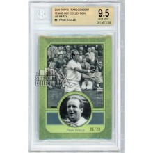 Fred Stolle 2020 Topps Transcendent Tennis VIP Green Card #47 /20 BGS 9.5