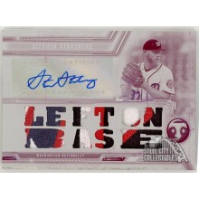 Stephen Strasburg 2020 Topps Triple Threads White Plate Patch Auto Card 1/1