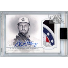 Stephen Strasburg 2020 Topps Dynasty Dynastic Data Patch Autograph Card 5/5