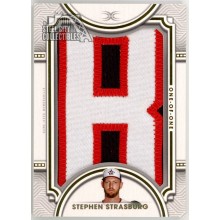 Stephen Strasburg 2022 Topps Definitive Collection Nameplate Card #DNC-SS 1/1