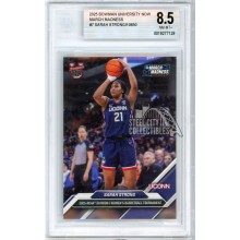 Sarah Strong 2025 Bowman U Now March Madness Card #7 BGS 8.5