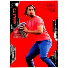 C.J. Stroud 2024 Skybox Metal Universe Champions Red PMG Card #7 073/100