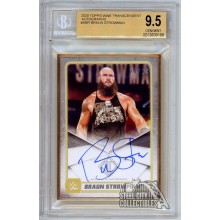 Braun Strowman 2020 Topps Transcendent WWE Autograph Card #A-BR /25 BGS 9.5