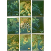 1996 Skybox Superman Holo Gold 50 Card Complete Set