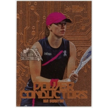 Iga Swiatek 2024 Skybox Metal Universe Power Conductors Card #PC-12