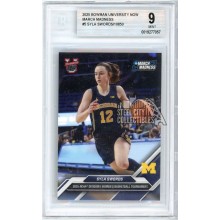 Syla Swords 2025 Bowman U Now March Madness Card #5 BGS 9