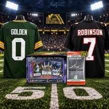 TNF Prize Mixer - 2026 Leaf Metal Football Jumbo Box + 2026 Leaf NSCC Bonus Pack (5x) Random Serial # Group Break - Steve