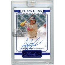 Fernando Tatis Jr 2021 Panini Flawless Sapphire Performances Autograph Card #FP-FTJ 2/7