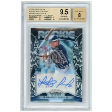Fernando Tatis Jr. 2019 Panini Prizm Snake Skin Rookie Autograph Card #RA-FT 41/50 BGS 9.5 Gem Mint