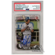 Fernando Tatis Jr 2016 Bowman 1st Bowman RC Autograph Card #BP17 PSA/DNA