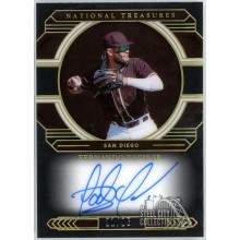 Fernando Tatis Jr. 2020 Panini NT Midnight Autograph Card #MS-FT 21/25