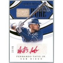 Fernando Tatis Jr. 2019 Panini Immaculate Pure Rookie Relic Auto #P-FT 10/49