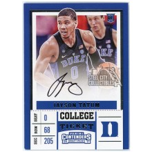 Jayson Tatum 2017 Panini Contenders Draft Picks Rookie Autograph Card #54