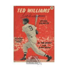 Ted Williams Autographed Hitting Unlimited Baseball Book - PSA/DNA LOA