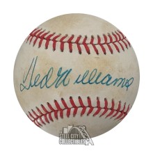 Ted Williams Autographed Official American League RO-A Baseball - JSA LOA
