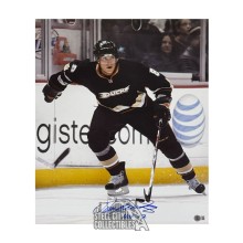 Teemu Selanne HOF 17 Autographed Anaheim Ducks 16x20 Hockey Photo - BAS