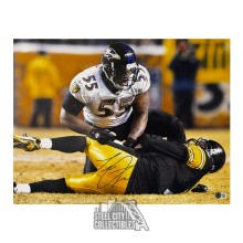 Terrell Suggs Autographed Baltimore Ravens 16x20 Photo - BAS (Bottom)