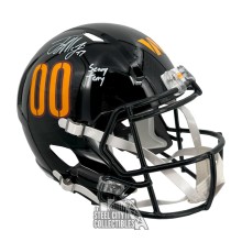 Terry McLaurin Scary Terry Autographed Washington Commanders ALT Replica Full Size Football Helmet - BAS (#)