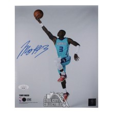 Terry Rozier Autographed Charlotte 8x10 Basketball Photo - JSA (White Background)