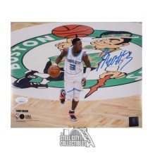 Terry Rozier Autographed Charlotte 8x10 Basketball Photo - JSA (Dribble Blue Ink)