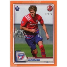 Tanner Tessmann 2020 Bowman MLS Orange Rookie Card #34 /25
