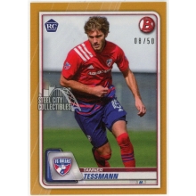 Tanner Tessmann 2020 Bowman MLS Gold Rookie Card #34 /50