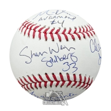The Mighty Ducks Autographed Cast Signed Official MLB Baseball - BAS (9 Sigs)
