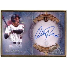 Alek Thomas 2020 Bowman Transcendent Variation Autograph Card #BTVA-AT 1/1