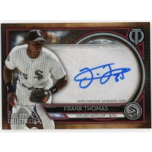 Frank Thomas 2020 Topps Tribute Red Autograph Card #TA-FT 2/10