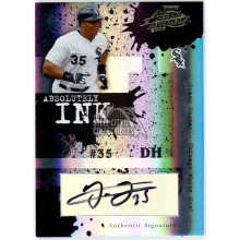 Frank Thomas 2005 Donruss Playoff Absolutely Ink Autograph Card #AI-115 09/25