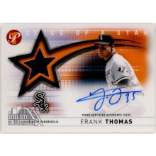 Frank Thomas 2022 Topps Pristine Slice Of A Star Patch Autograph Card 06/25