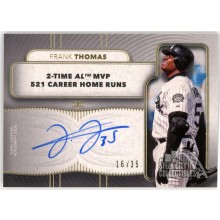 Frank Thomas 2021 Topps Definitive Collection Legendary Auto Card #LAC-FT 16/35