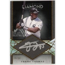 Frank Thomas 2022 Topps Diamond Icons Silver Ink Autograph Card #SI-FTH 10/10