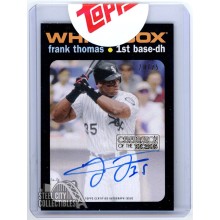 Frank Thomas 2020 Topps Celebration Of The Decades Autograph Card #71A-FT 20/25
