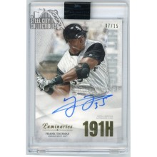 Frank Thomas 2019 Topps Luminaries Hit Kings Autograph Card #HK-FT 07/15